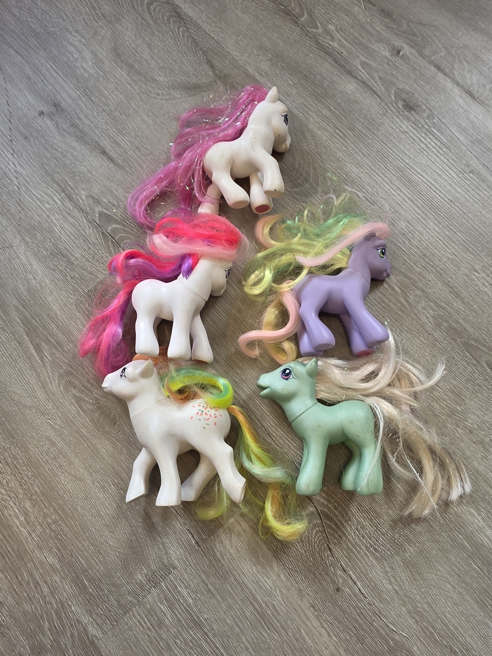 Mixed Lot of 5 MY LITTLE PONY Hasbro MLP Vintage Good Condition